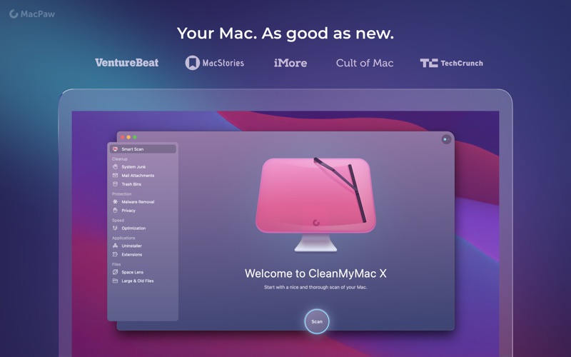 CleanMyMac X Business Screenshot