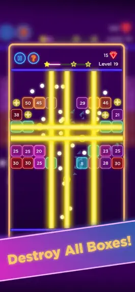 Game screenshot Bricks Breaker - Neon Bricks apk