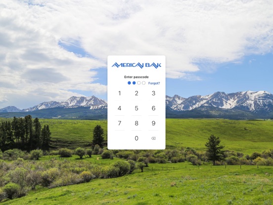 American Bank Montana iPad screenshot 2 - Finance app