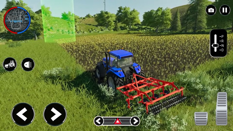 Farming Games Tractor Driving