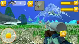 wild shark hunting-fish game iphone screenshot 2