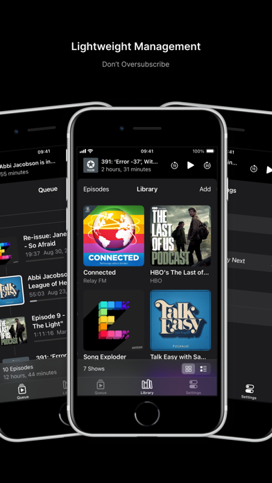 Airshow: Lightweight Podcasts Screenshot