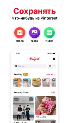 Game screenshot PinGrab: Скачать из Пинтерест apk