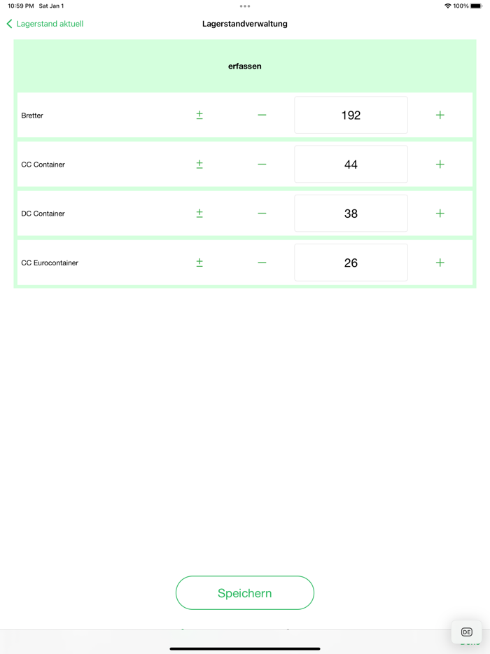 ccContainer Gärtner Floristik