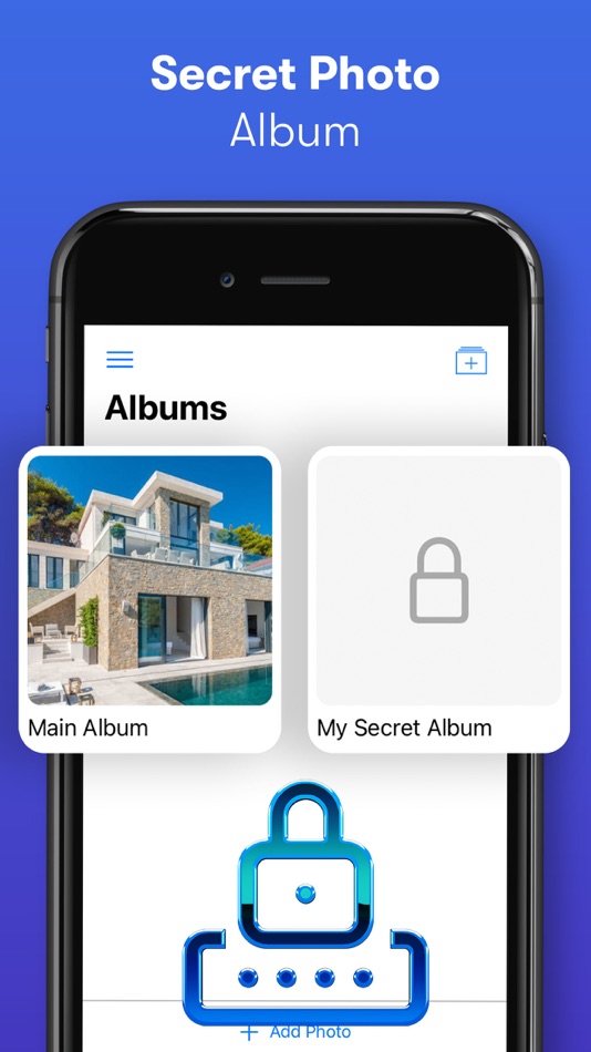 #3. Hider Secret Photo Video Vault (iOS) 由: MobiRoller