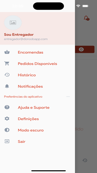 Tomate Entregador Screenshot