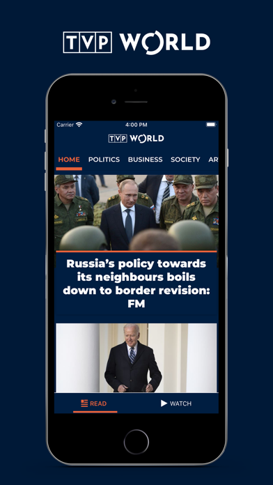 Screenshot #1 pour TVP World