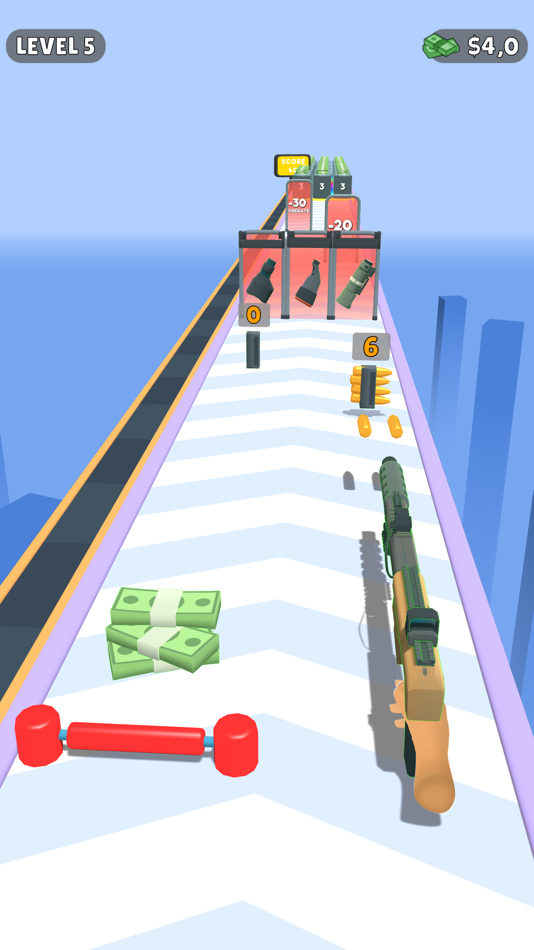 #1. Gun Maker Run (iOS) 由: Bahadir Yerdelen