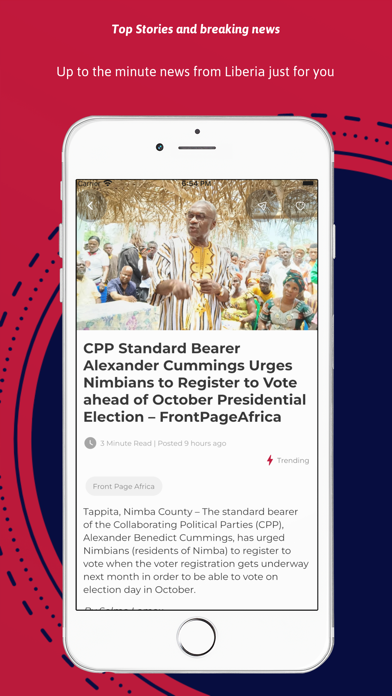 Liberia News Network (LNN) Screenshot