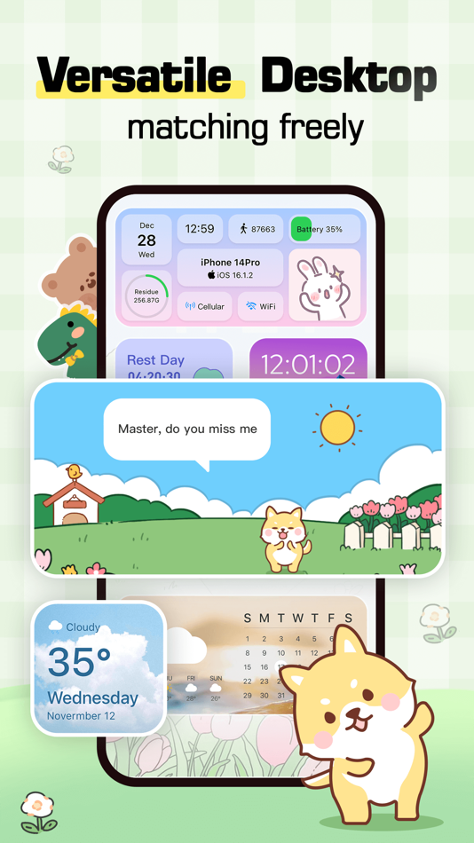 #1. WowKit - Creative Widgets (iOS) By: Chenzhou Zero Pixel Information Technology Co., Ltd.