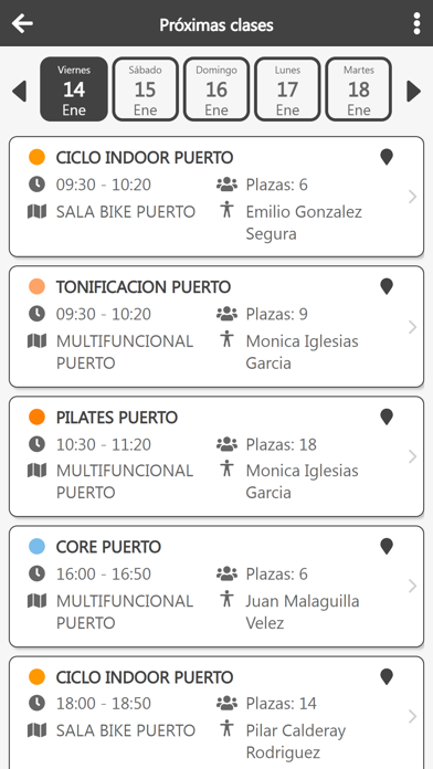 Fusion Sport Centers Screenshot
