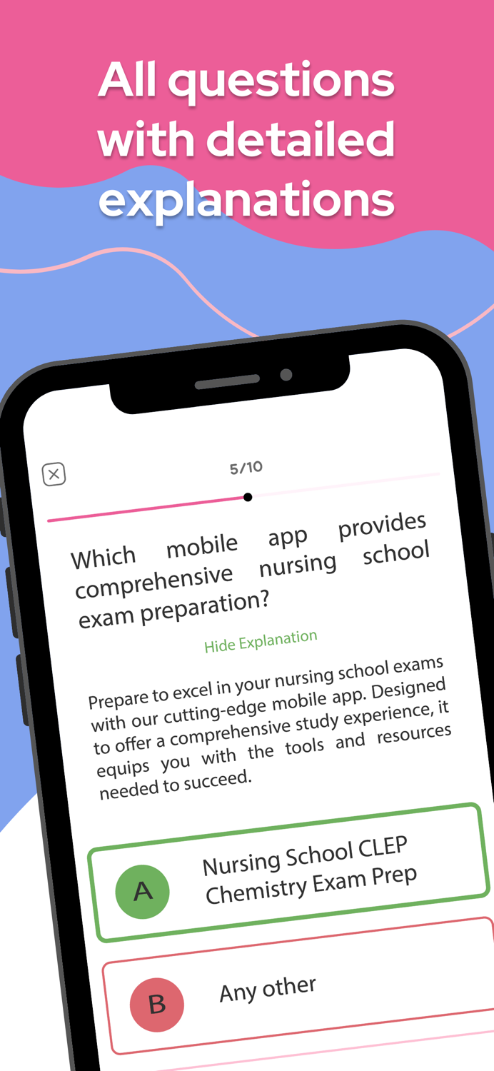 CLEP Chemistry Exam Prep Test
