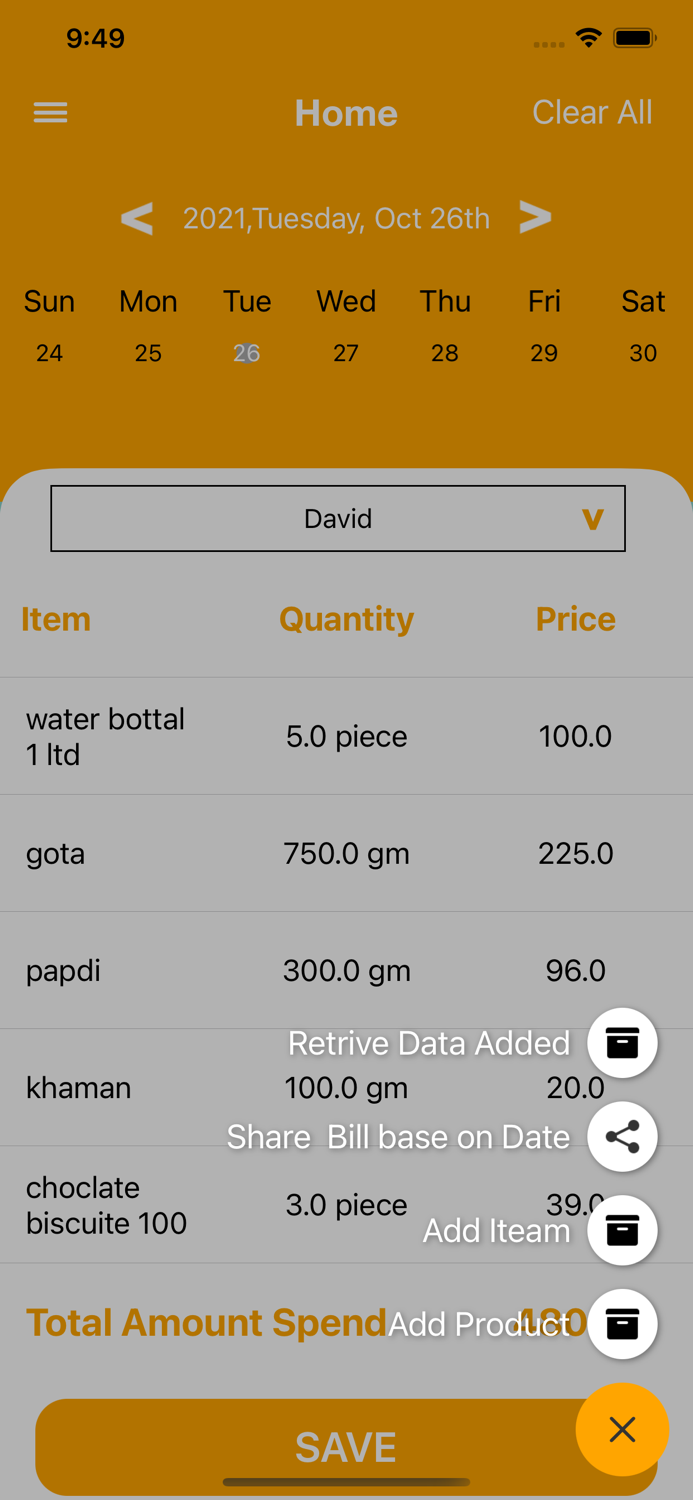 ProductWithBillCalculator