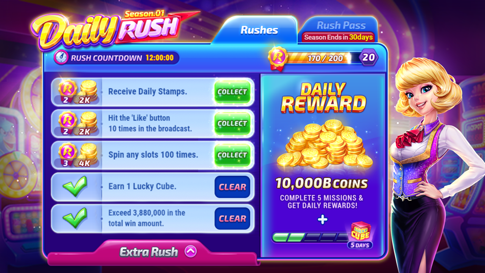 #4. Rock N' Cash Casino-Slots Game (iOS) 来自: PLAYLINKS Corp.