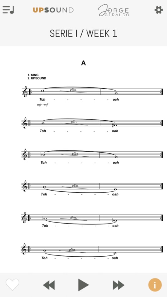 #6. JG UpSound Exercises (iOS) 由: Jorge Giraldo