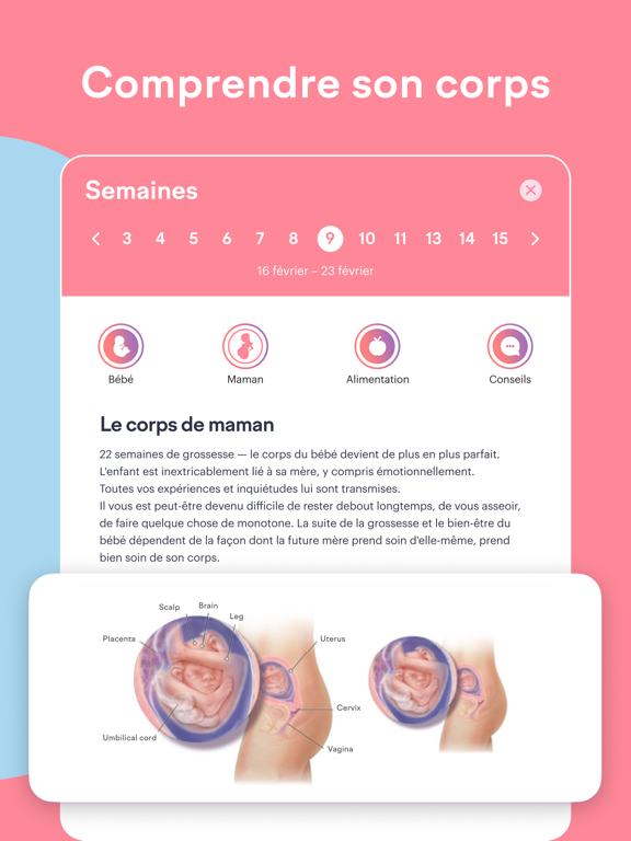 Screenshot #6 pour Suivi de Grossesse et Bébé