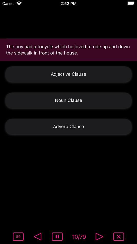 #4. GrammarExpress Clause Analysis (iOS) 由: Webrich Software Limited