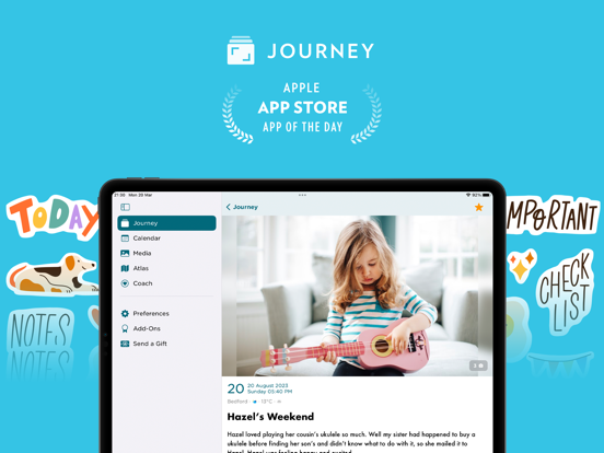 Journey - Diary, Journal iPad app afbeelding 1