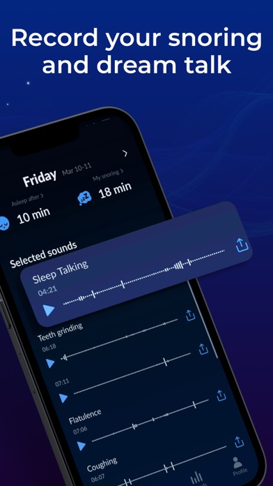 Sleep Tracker Journey Screenshot