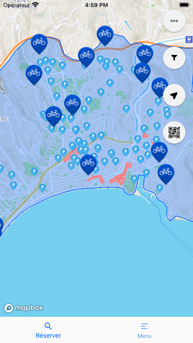E-vélobleu Screenshot