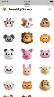 cute animal - stickers iphone screenshot 3