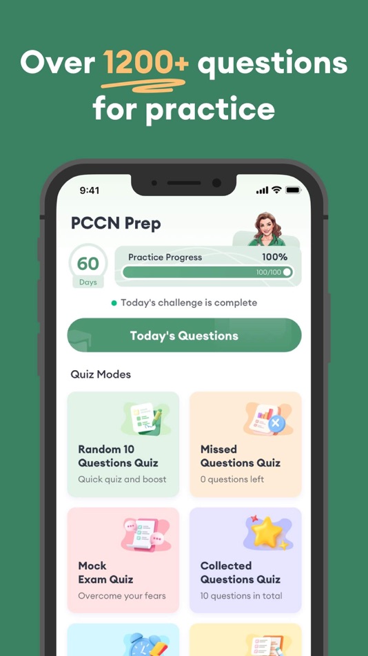 #1. PCCN Exam Practice 2025 (iOS) By: 秀娟 周