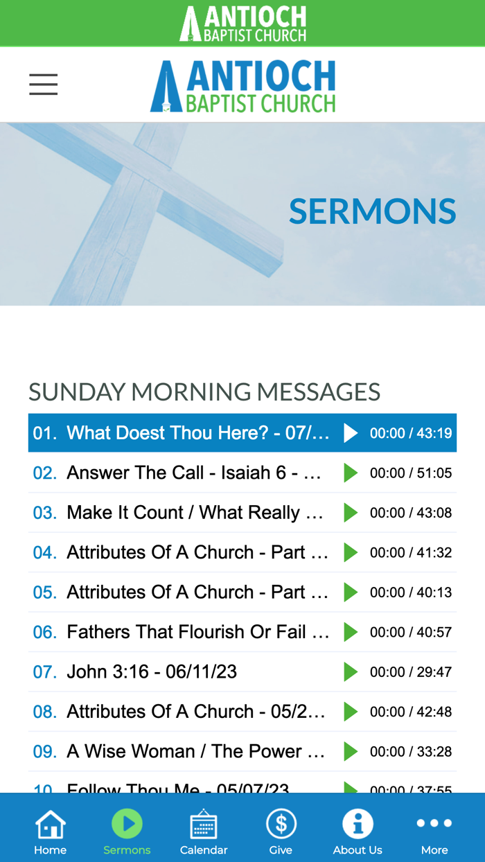 Antioch Baptist Church - Wynne