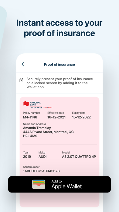 Insurance National Bank Screenshot