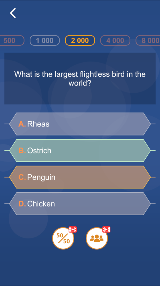 #3. Millionaire: Simple Quiz (iOS) 由: Serhii Kolisnyk