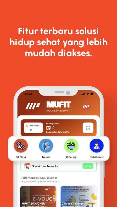 MUFIT - Indonesia Lebih Fit Screenshot