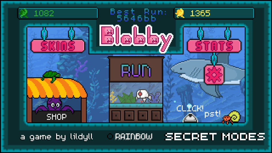 #3. Blobby Run (iOS) 由: Dylan Peacock