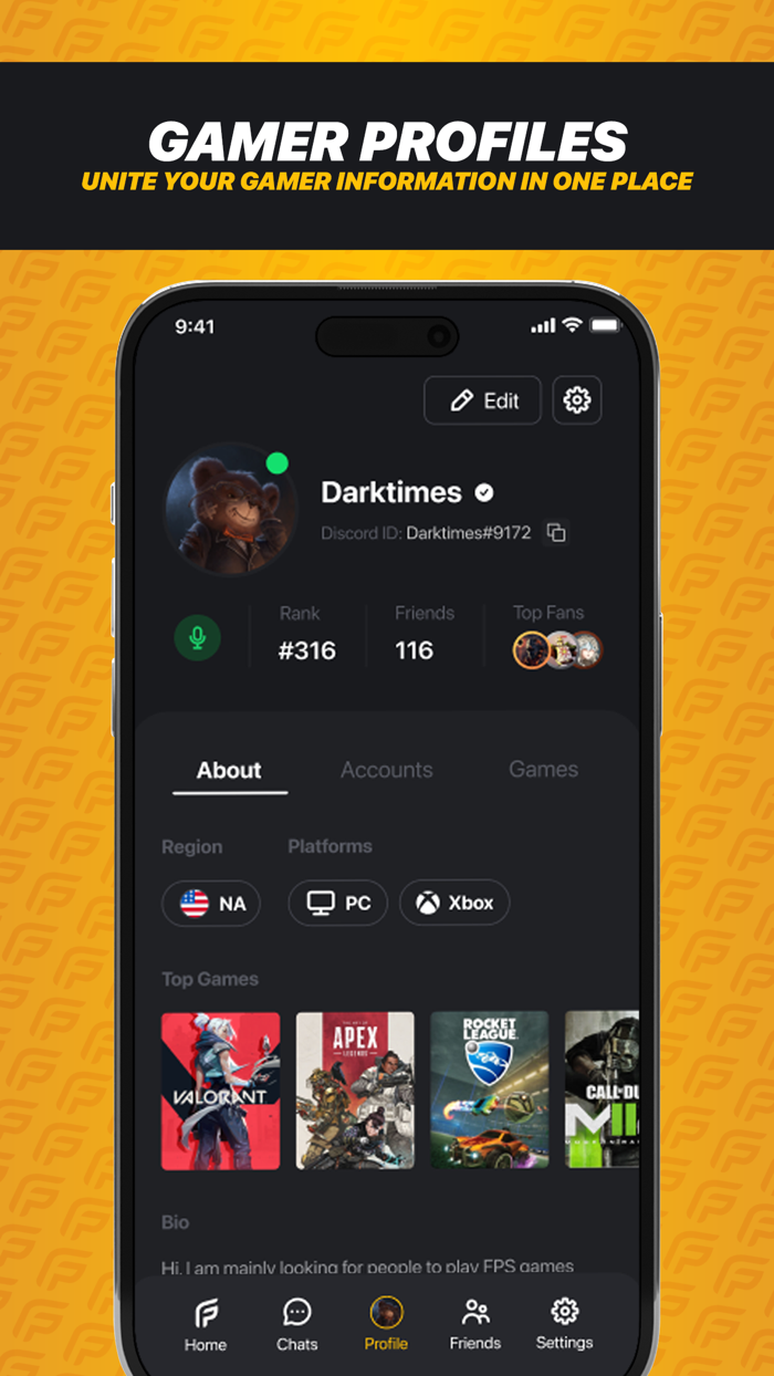 PlayerFinder LFG Chat and Play