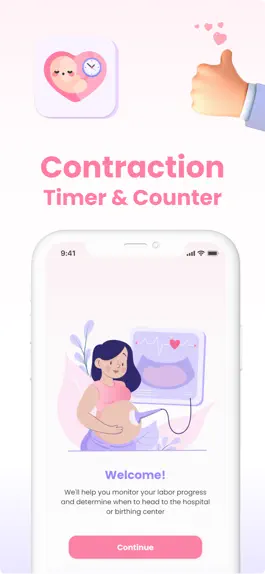 Game screenshot Contraction Tracker Counter. mod apk