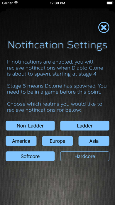 Diablo Clone Tracker screenshot 2