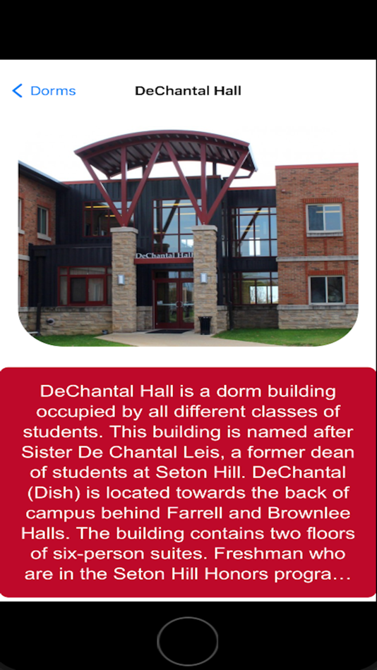 #2. Seton Hill Welcome App (iOS) 由: Caleb Voorhees