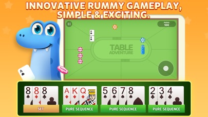 Rummy Snack-Poker Adventure Screenshot