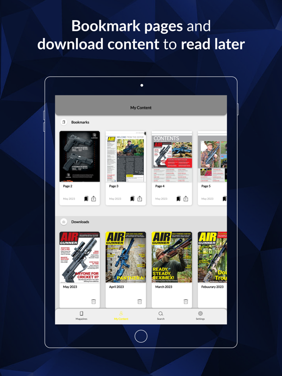 Air Gunner Magazine iPad app afbeelding 3