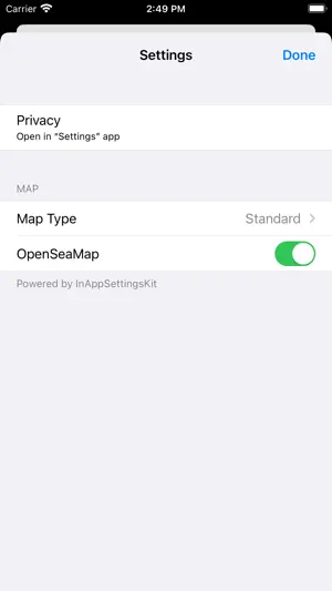 MyGIS screenshot 2