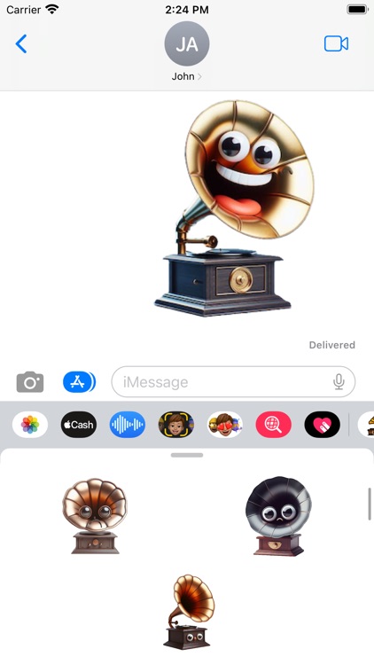 Gramophone Stickers screenshot-3