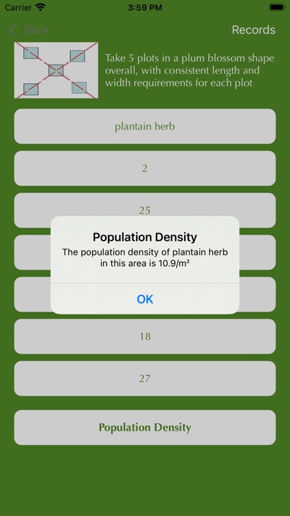 QuadratMethodPopulation screenshot-3