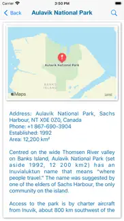 national parks in canada iphone screenshot 4