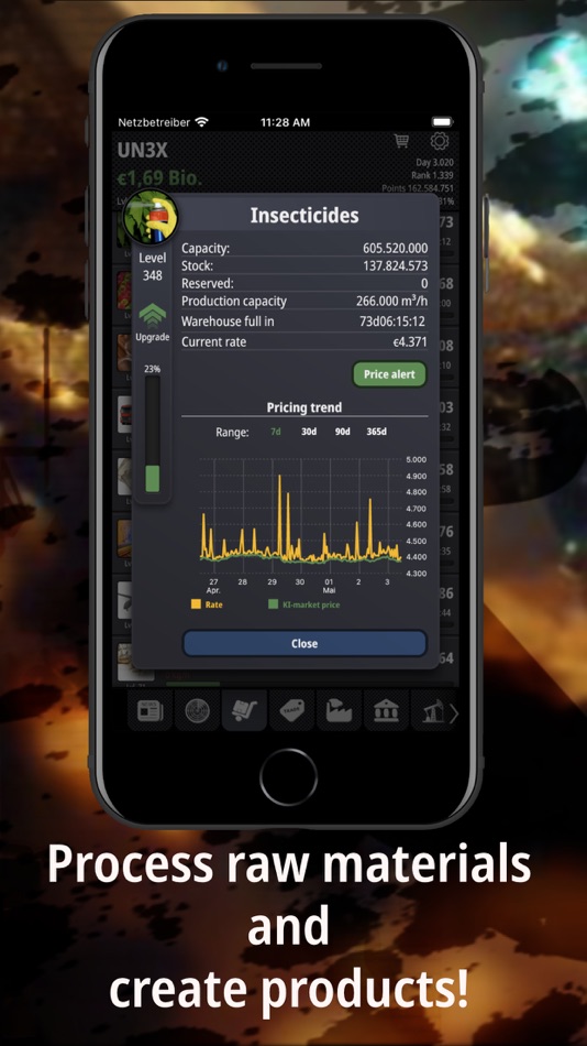 #4. Resources - Business Tycoon (iOS) Podle: BITLANTIS GMBH