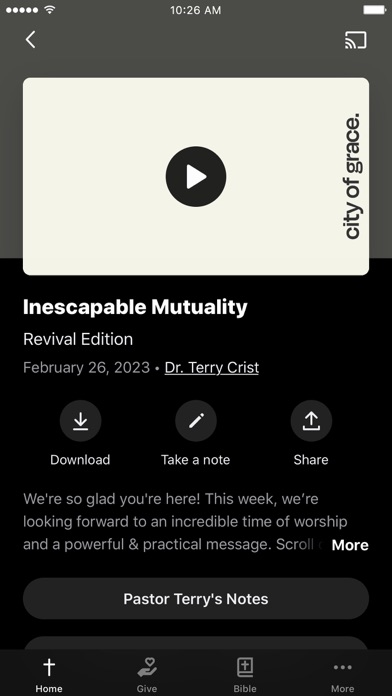 City of Grace Church Screenshot