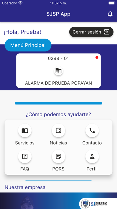 SJSP App Screenshot