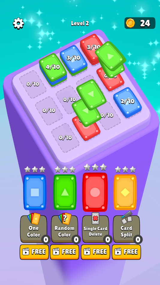 #7. Shuffle And Scratch (iOS) 由: FLUSH GAMES OYUN YAZILIM VE BILGI TEKNOLOJILERI ANONIM SIRKETI