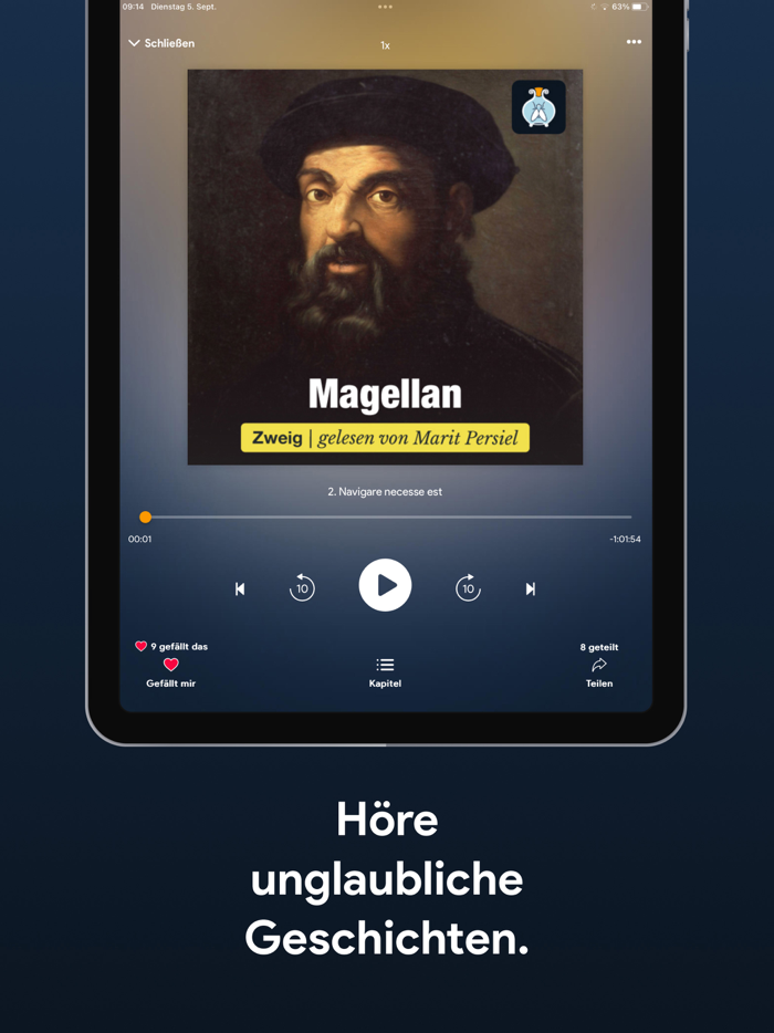 Fliegenglas - Hörbücher