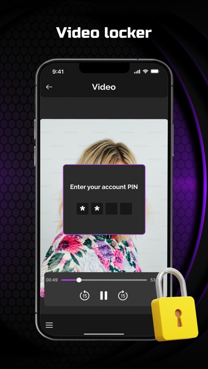 Private Photo Locker with Pin