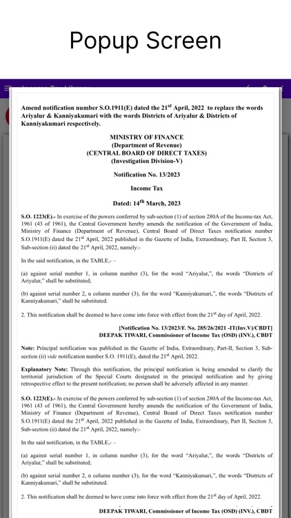 Income Tax Library - ITL