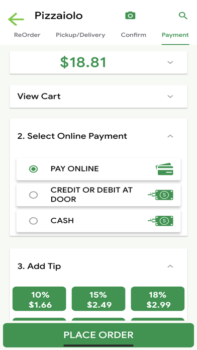 ezPizzaiolo Template Screenshot