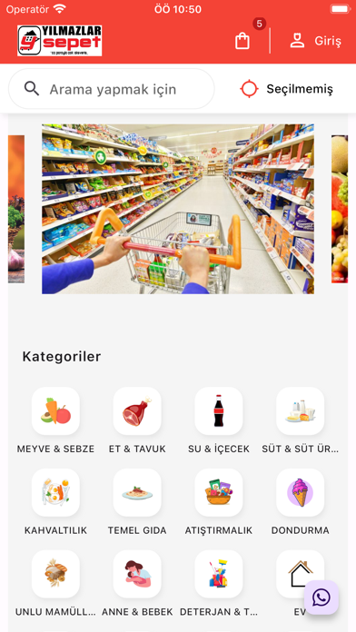 Yılmazlar Sepet Screenshot